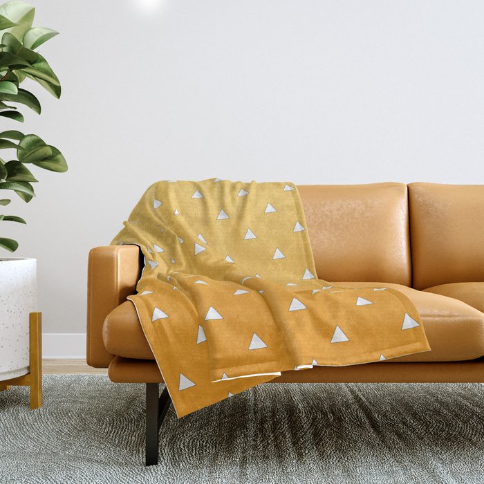 Zenitsu Pattern Throw Blanket Gallery Image 1