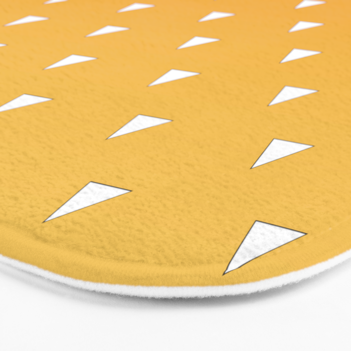 Zenitsu Pattern Bath Mat Gallery Image 3