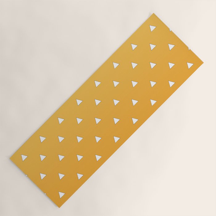 Zenitsu Pattern Yoga Mat Gallery Image 1