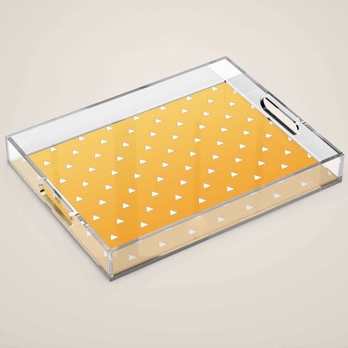 Zenitsu Pattern Acrylic Tray Gallery Image 1