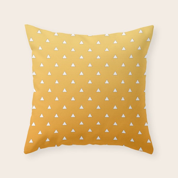 Zenitsu Pattern Throw Pillow Gallery Image 6