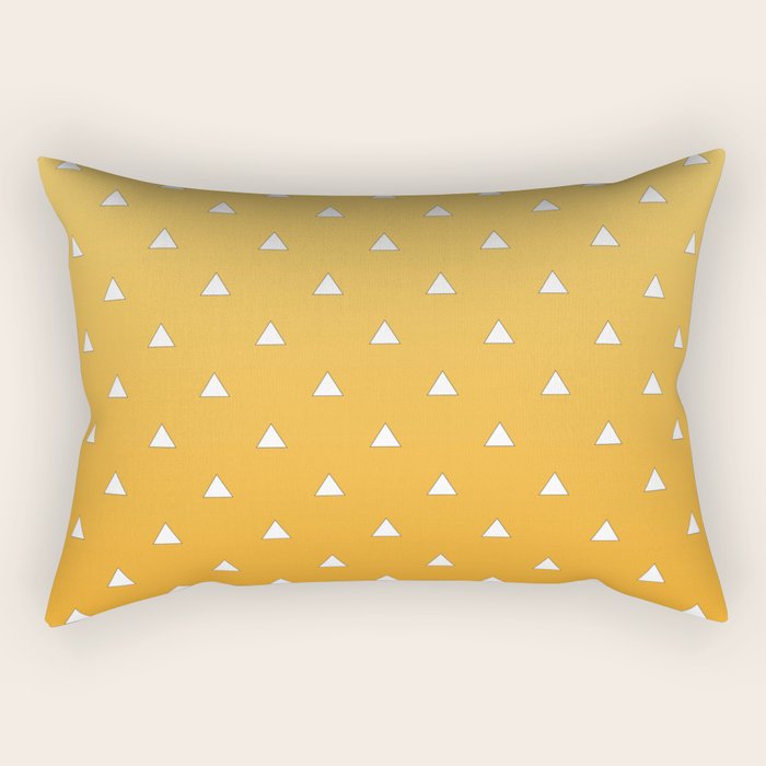 Zenitsu Pattern Rectangular Pillow Gallery Image 2