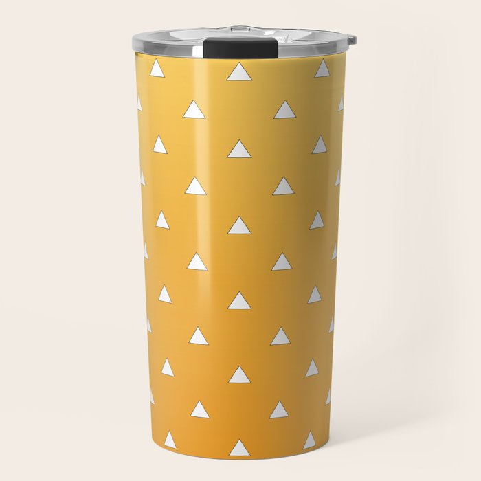 Zenitsu Pattern Travel Mug Gallery Image 1