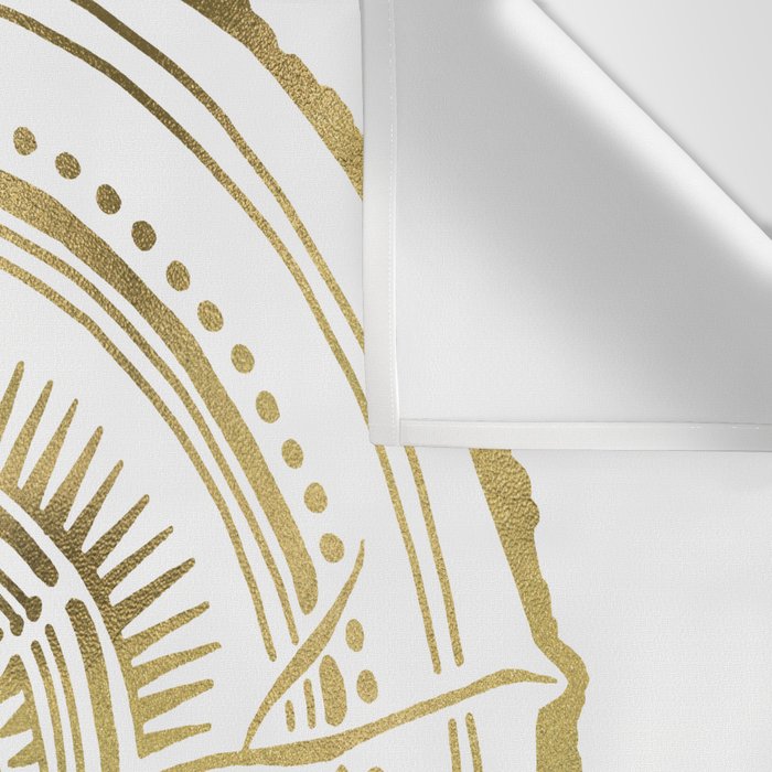 Quaking Aspen - Gold Tree Rings Wall Tapestry Gallery Image 3