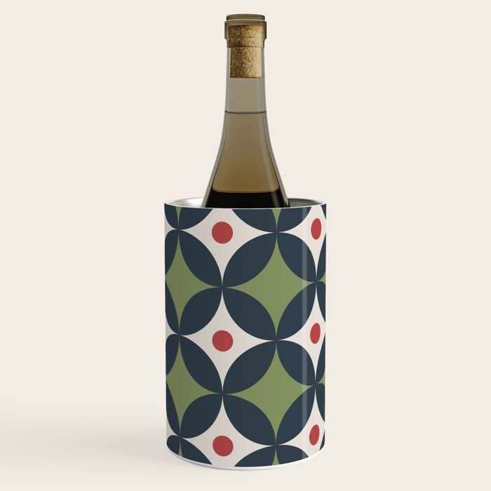 Modern Geometric Starburst Wine Chiller Gallery Image 3