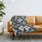 Modern Geometric Starburst Throw Blanket Gallery Image 1