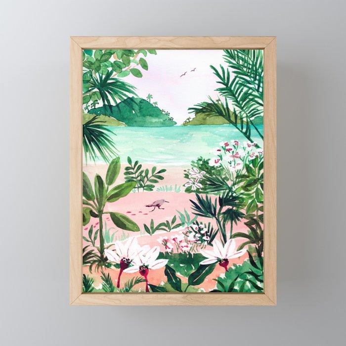 Seaside Meadow Mini Art Print Gallery Image 1