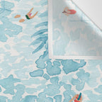 Aqua Palms Wall Tapestry Gallery Image 3