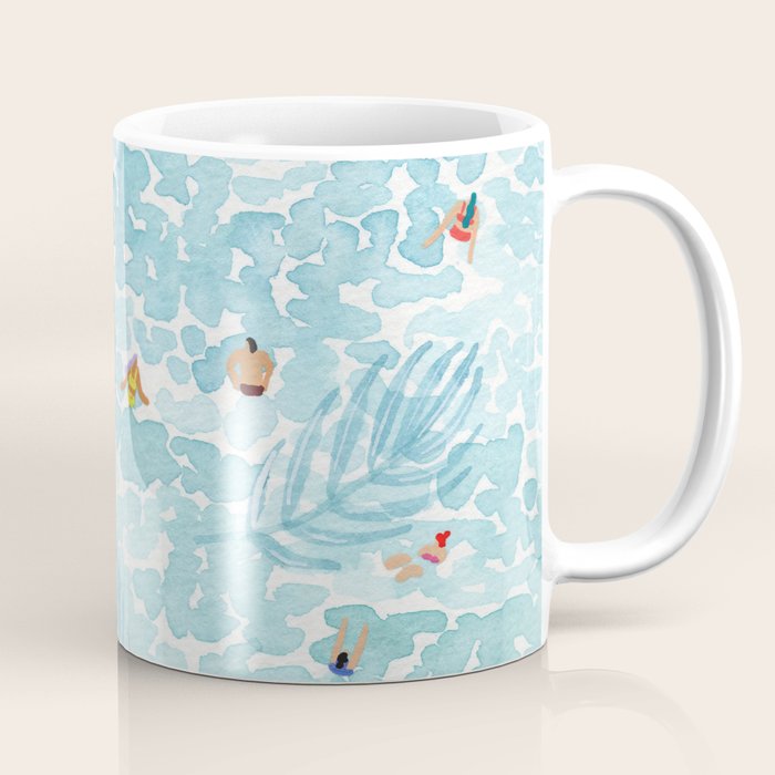 Aqua Palms Coffee Mug Gallery Image 1