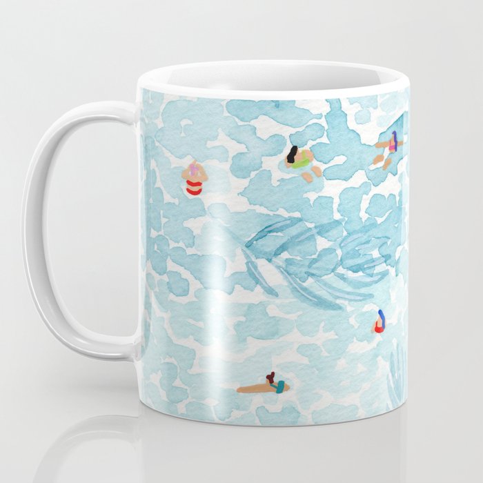 Aqua Palms Coffee Mug Gallery Image 3