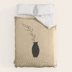 Vase and plant Comforter Gallery Image 6