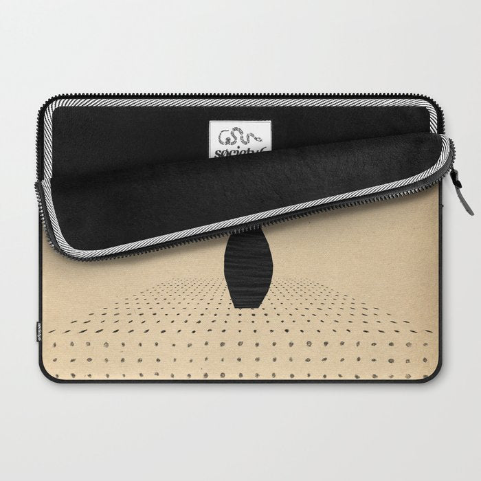 Vase and plant Laptop Sleeve Gallery Image 2