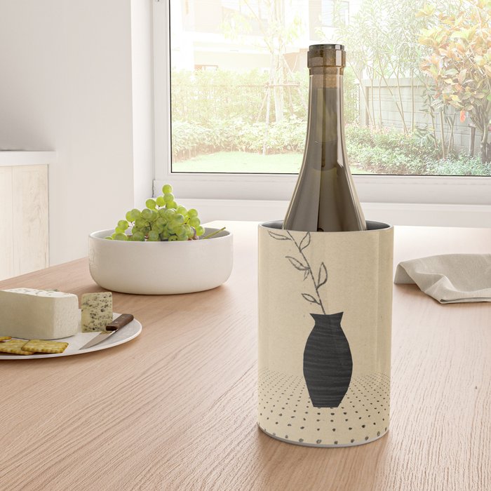 Vase and plant Wine Chiller Gallery Image 4