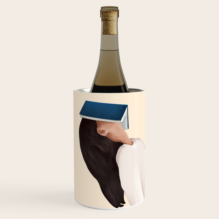 Lost in my books Wine Chiller Gallery Image 2