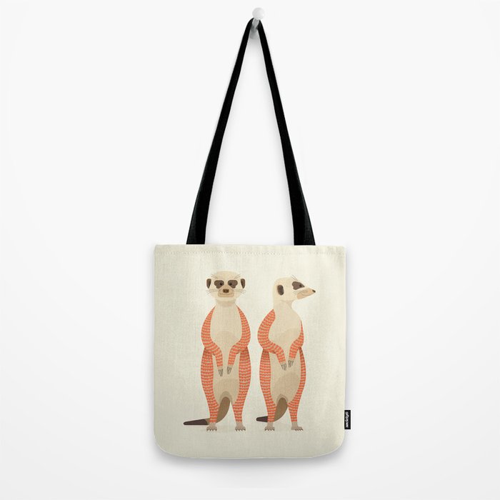 Whimsical Meerkats Tote Bag Gallery Image 2