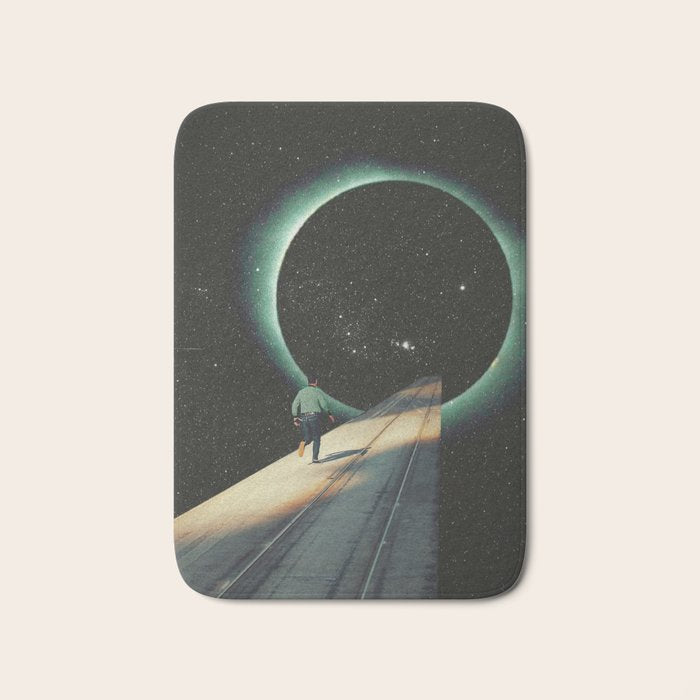 Escaping into the Void Bath Mat Gallery Image 1