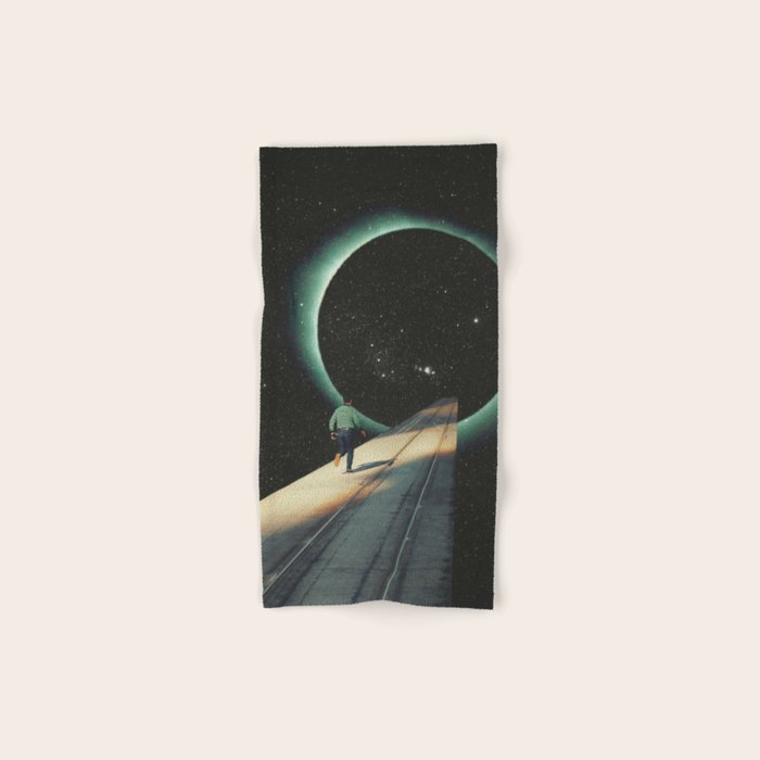 Escaping into the Void Bath Towel Gallery Image 1