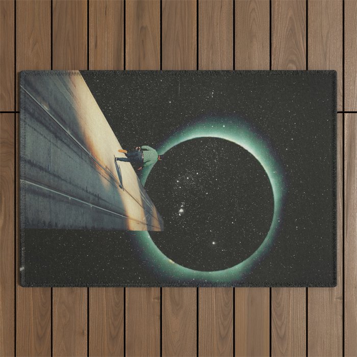 Escaping into the Void Outdoor Rug Gallery Image 1