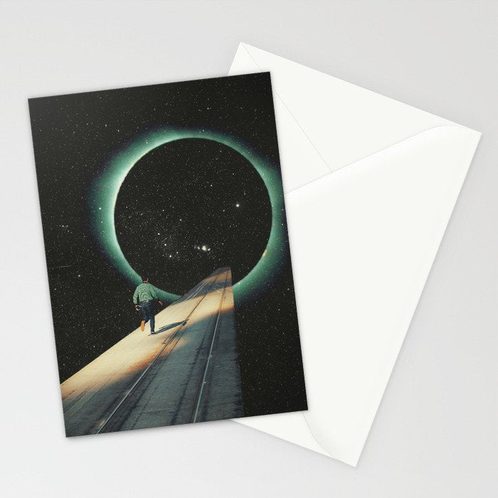 Escaping into the Void Stationery Card Gallery Image 2