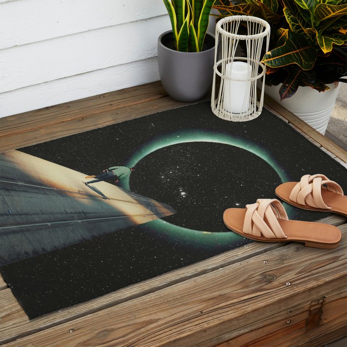 Escaping into the Void Outdoor Rug Gallery Image 2