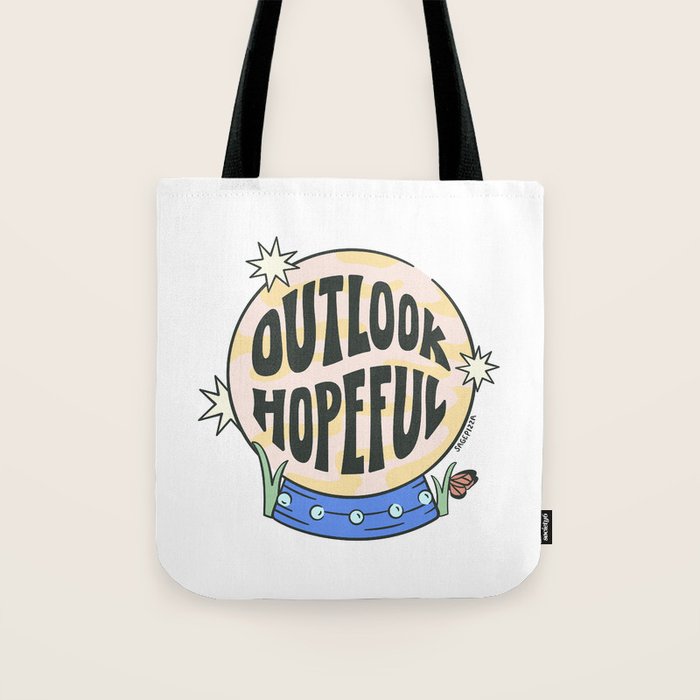 OUTLOOK HOPEFUL Tote Bag Gallery Image 1