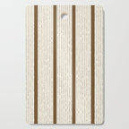 Lines IV (Cream & Chocolate) Cutting Board Gallery Image 1