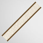 Lines IV (Cream & Chocolate) Table Runner Gallery Image 3