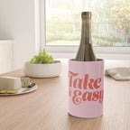 Take it Easy (Red/Pink Palette) Wine Chiller Gallery Image 4