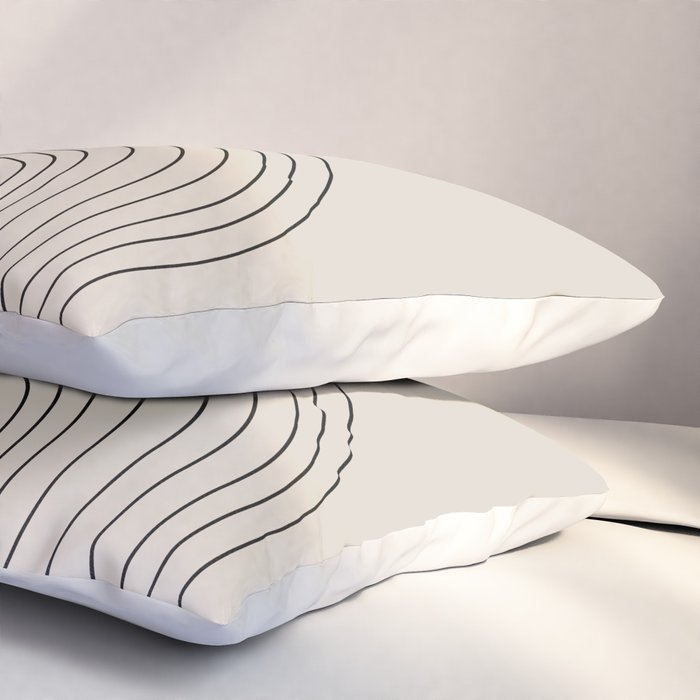 Arch, geometric modern art Pillow Sham Gallery Image 3