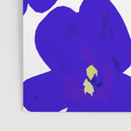 Blue Retro Flowers #decor #society6 #buyart Poster Gallery Image 3