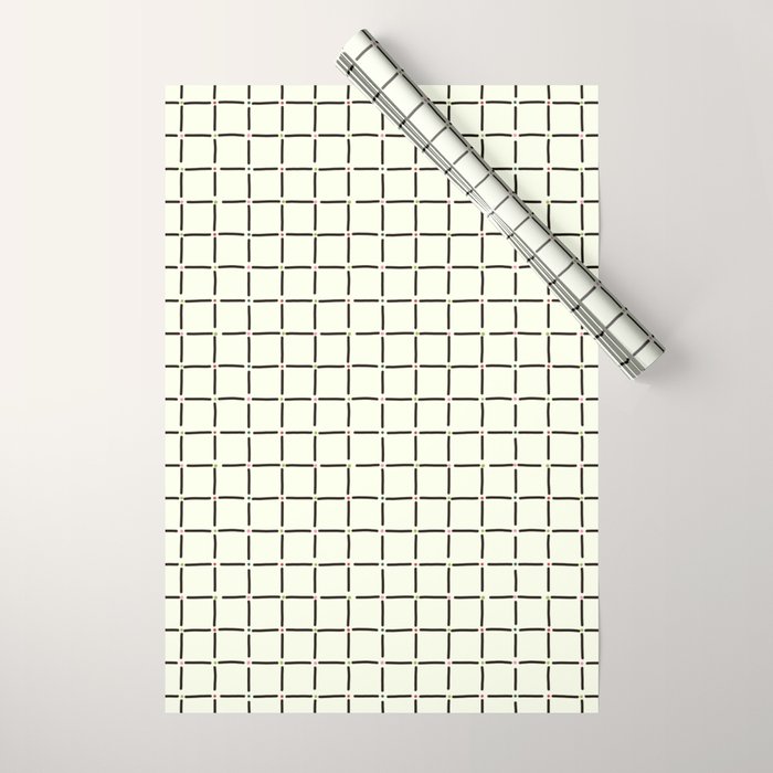 Confetti Grid Wrapping Paper Gallery Image 1