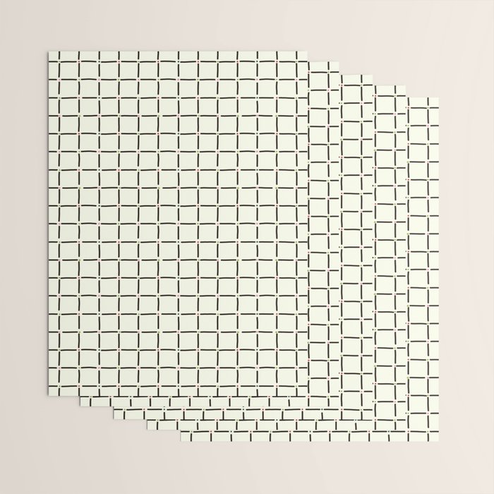 Confetti Grid Wrapping Paper Gallery Image 3
