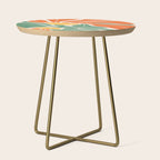 Modern Boho Art Nouveau Floral 1.1 Side Table Gallery Image 1