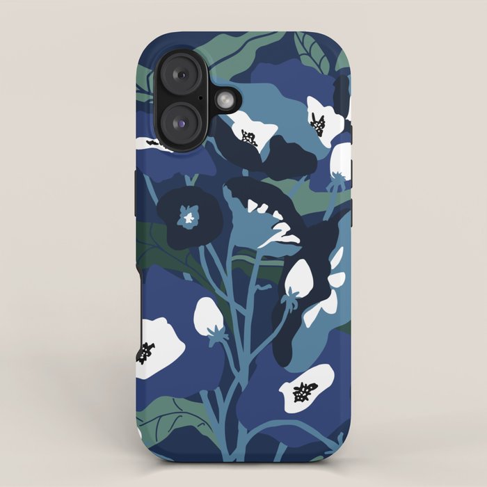 outside in my garden by night iPhone Case Gallery Image 1