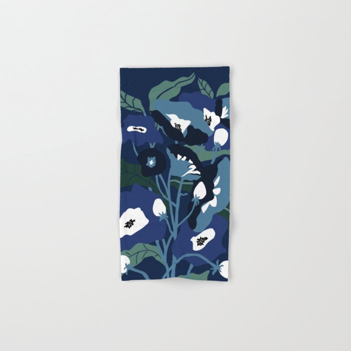 outside in my garden by night Bath Towel Gallery Image 1