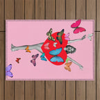 I Get Butterflies! Outdoor Rug Gallery Image 1
