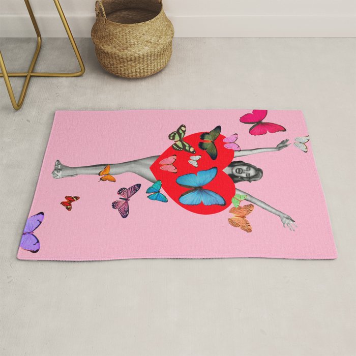 I Get Butterflies! Rug Gallery Image 1