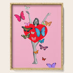 I Get Butterflies! Serving Tray Gallery Image 1