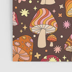 Magic Mushrooms in Brown Poster Gallery Image 3