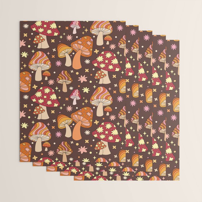 Magic Mushrooms in Brown Wrapping Paper Gallery Image 3