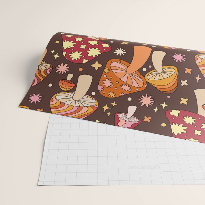 Magic Mushrooms in Brown Wrapping Paper Gallery Image 2