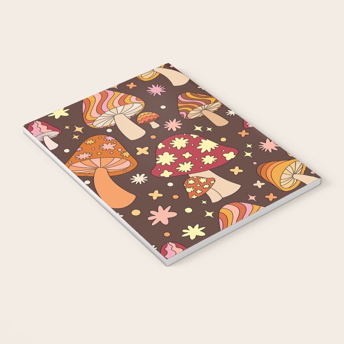 Magic Mushrooms in Brown Notebook Gallery Image 3