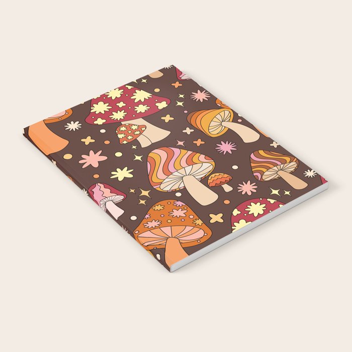 Magic Mushrooms in Brown Notebook Gallery Image 2