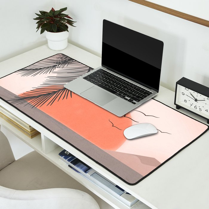 Summer Sunset Desk Mat Gallery Image 2