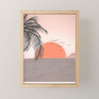 Summer Sunset Mini Art Print Gallery Image 1