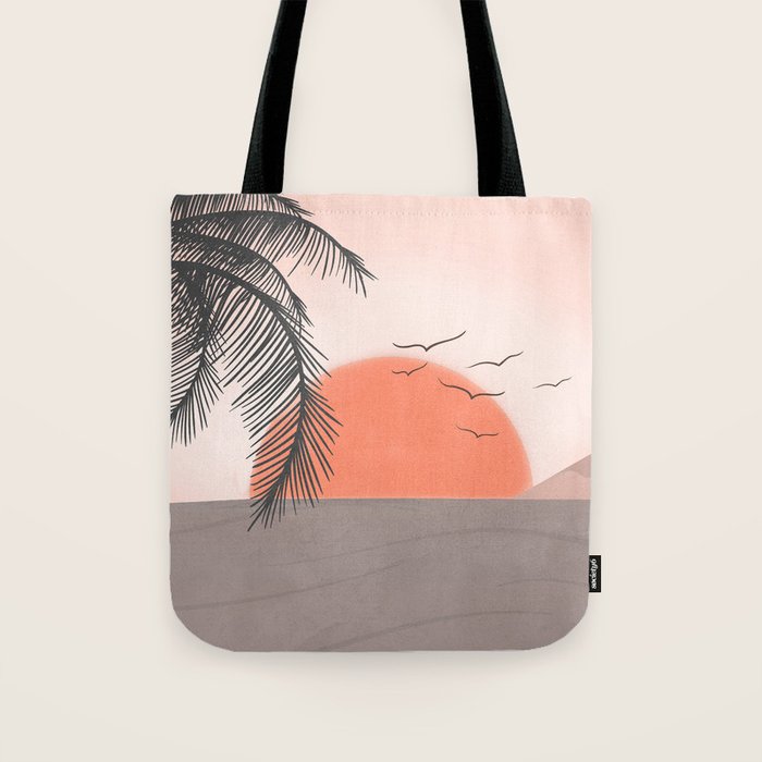 Summer Sunset Tote Bag Gallery Image 1