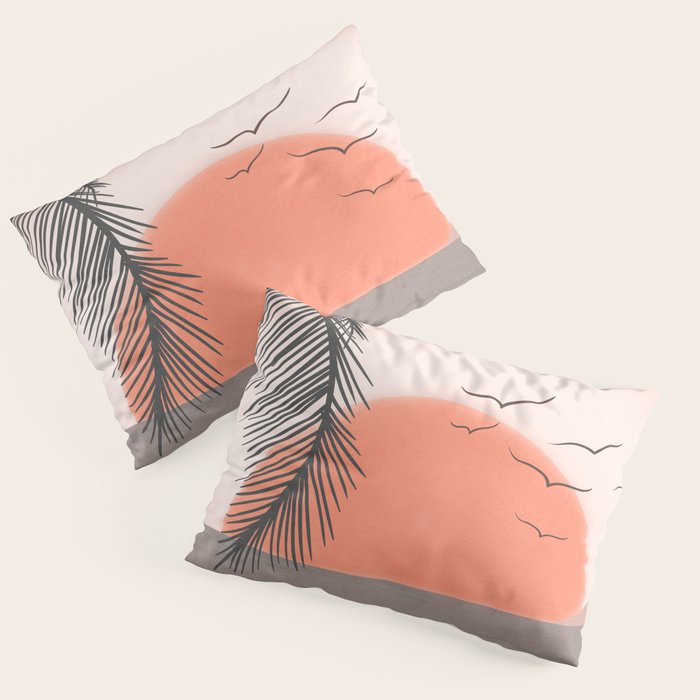 Summer Sunset Pillow Sham Gallery Image 1