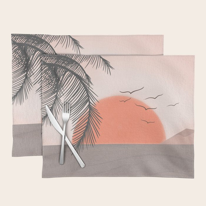 Summer Sunset Placemat Gallery Image 1