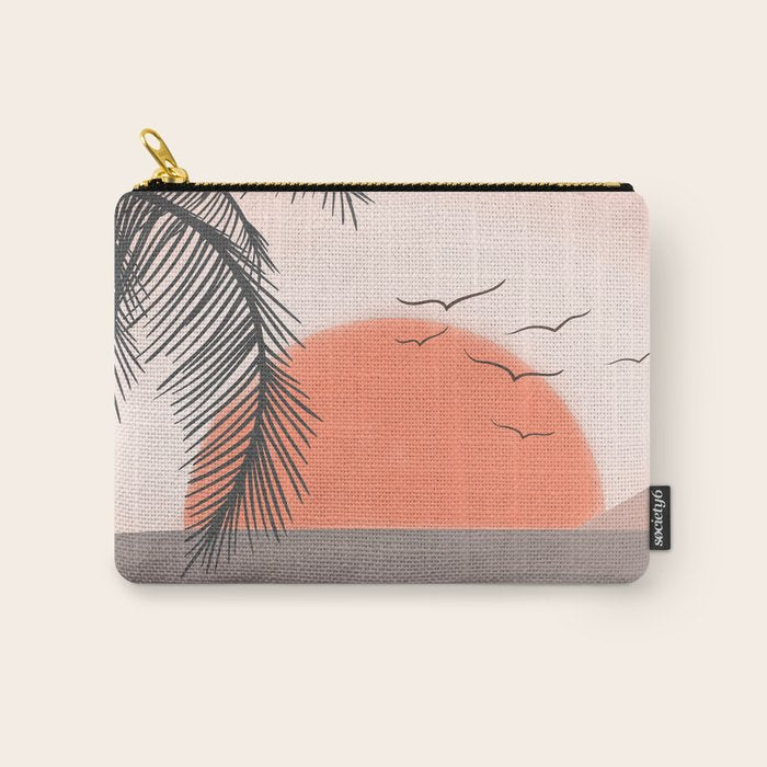Summer Sunset Carry All Pouch Gallery Image 1