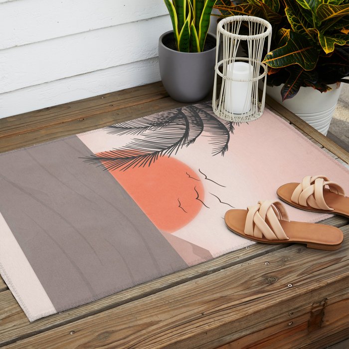 Summer Sunset Outdoor Rug Gallery Image 2